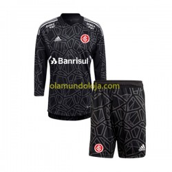 Camisola Internacional Guarda-redes Criança Equipamento Primeiro 2022-2023 Manga Comprida
